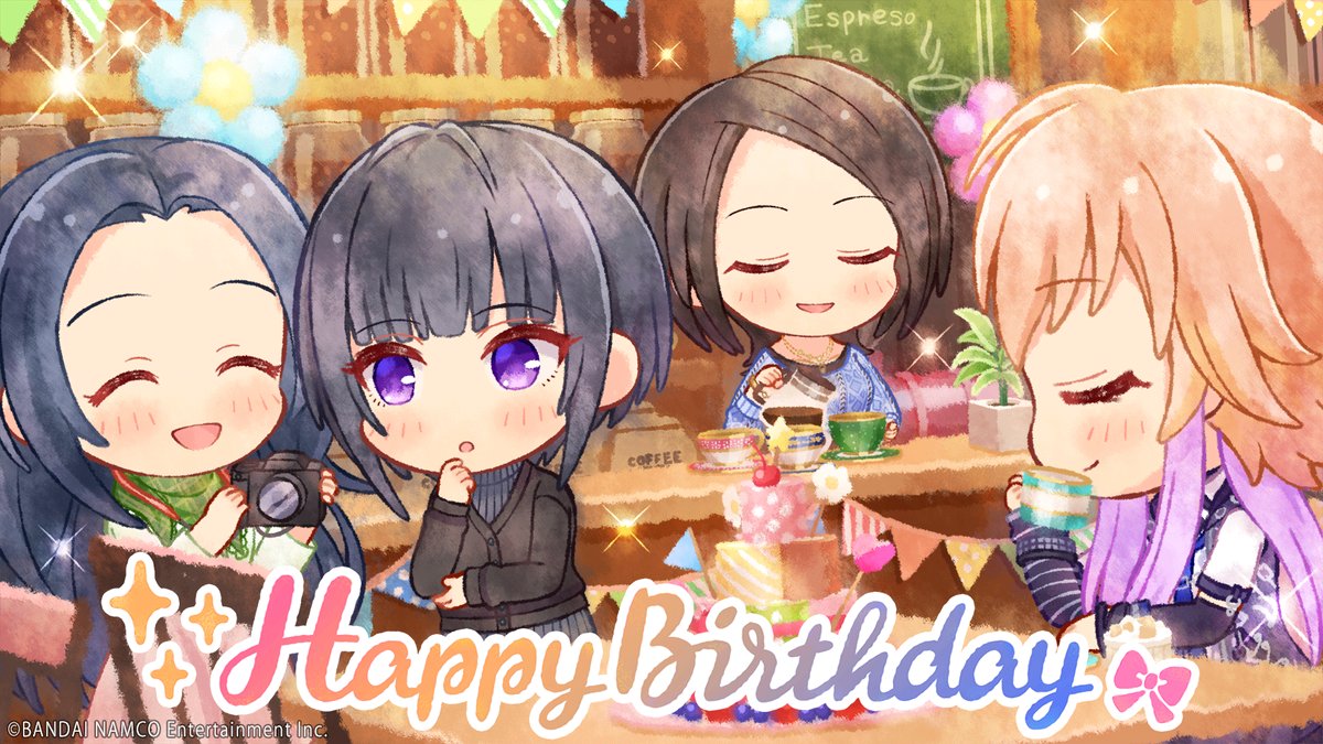 2月3日 二宮飛鳥誕生日 2月4日 白雪千夜誕生日 2月6日 江上椿誕生日 2月7日 東郷あい誕生日 デレマスアイドル誕生祭 デレステ